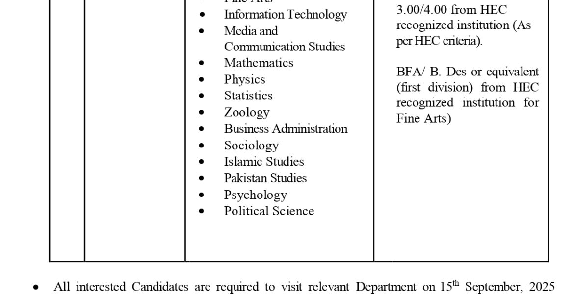 adv fall 2025 visiting