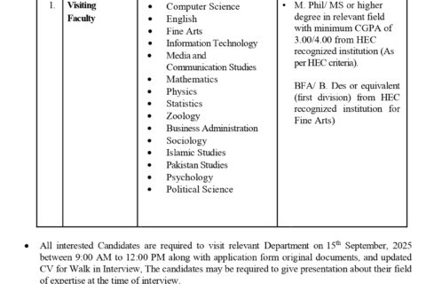 adv fall 2025 visiting