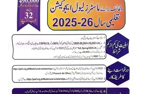 ThumbNail- PEEF-Master-level-Scholarship (25-26)