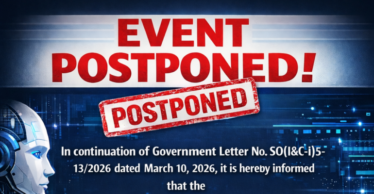 Symposium Postponed