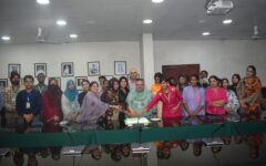 Rawalpindi Women University Marks National Minorities Day with Cake-Cutting Ceremony
